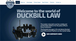 Desktop Screenshot of duckbilllaw.com